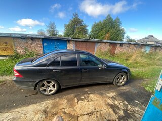 2006 Mercedes-Benz C-Класс 180 II (W203) Рестайлинг, чёрный, 450000 рублей, вид 4