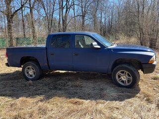 2002 Dodge Dakota II, синий, 850000 рублей, вид 1
