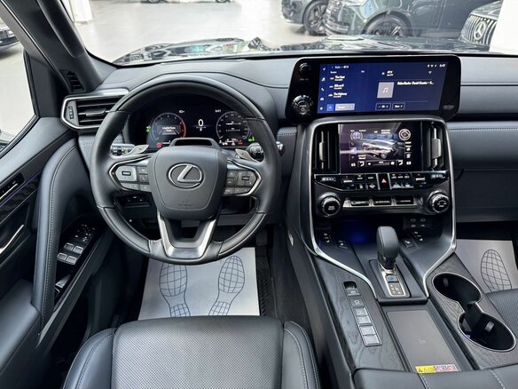 2025 Lexus LX 700h IV, чёрный, 19770000 рублей - вид 27