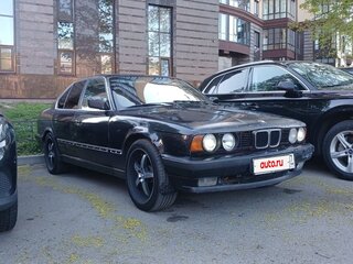 1991 BMW 5 серии 520i III (E34), чёрный, 333000 рублей, вид 4