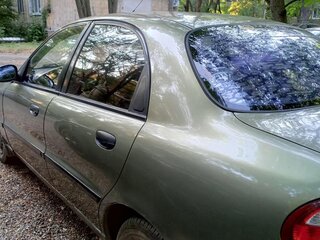2002 Daewoo Lanos, зелёный, 300000 рублей, вид 5