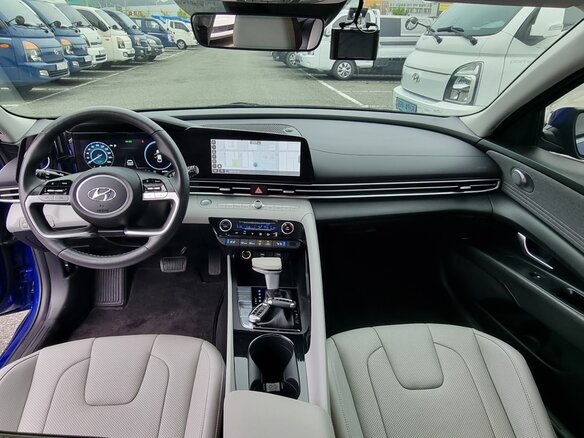 2023 Hyundai Avante VII, синий - вид 7