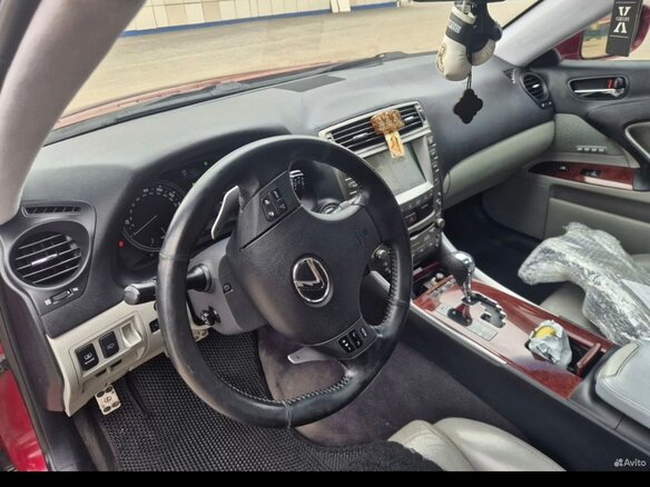 2007 Lexus IS 250 II, красный, 1150000 рублей - вид 4