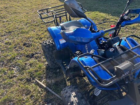 2024 Motoland ATV 125 Fox, синий, 75000 рублей, вид 3