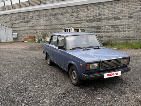 2005 Lada (ВАЗ) 2107, синий, 95000 рублей, вид 3
