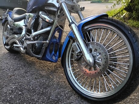 2008 Yamaha XV 1900, синий, 870000 рублей, вид 3