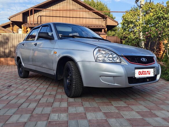 2008 Lada (ВАЗ) Priora I, серый, 130000 рублей - вид 1