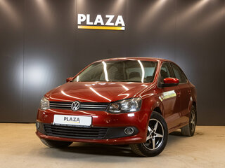 2012 Volkswagen Polo V, красный, 455000 рублей, вид 1