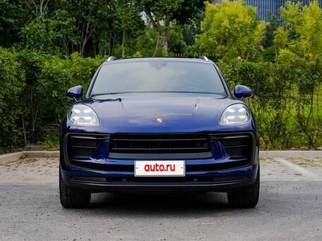 2022 Porsche Macan I Рестайлинг 2, синий, 6615500 рублей, вид 2