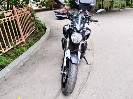 2014 Yamaha MT-07 (FZ-07), белый, 670000 рублей, вид 4