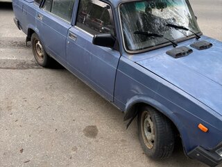 2005 Lada (ВАЗ) 2107, синий, 70000 рублей, вид 2
