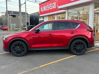2023 Mazda CX-5 II Рестайлинг, красный, 2150069 рублей, вид 4