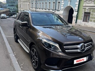 2017 Mercedes-Benz GLE 500 e I (W166), коричневый, 4700000 рублей, вид 2