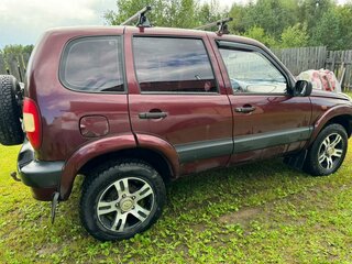 2004 Chevrolet Niva I, красный, 300000 рублей, вид 4