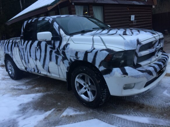 2011 Dodge RAM IV (DS/DJ), белый - вид 11