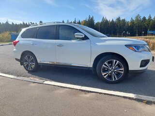 2020 Nissan Pathfinder IV Рестайлинг, белый, 3100000 рублей, вид 3