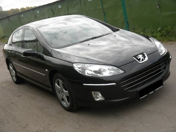 2006 Peugeot 407, чёрный - вид 4