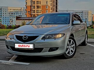 2006 Mazda 6 I (GG) Рестайлинг, серебристый, 490000 рублей, вид 1