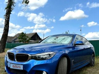 2019 BMW 3 серии Gran Turismo 320d VI (F3x) Рестайлинг, синий, 2490635 рублей, вид 3