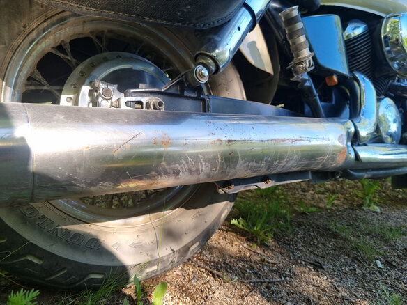 1997 Honda Shadow 400, бежевый, 230000 рублей - вид 9