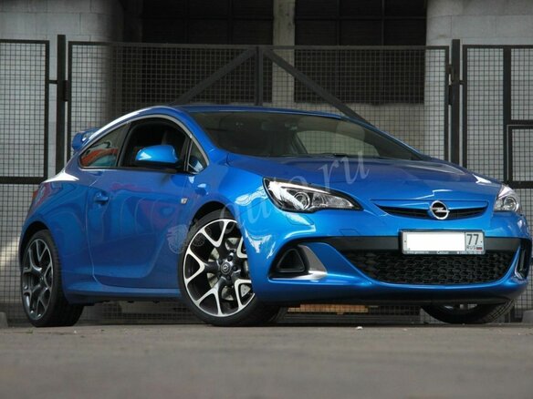 2013 Opel Astra OPC J, синий - вид 1