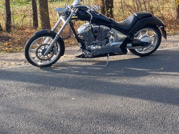 2010 Honda VT 1300CX Fury, чёрный, 860000 рублей - вид 6