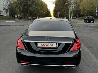 2018 Mercedes-Benz S-Класс 400 d Long VI (W222, C217) Рестайлинг, чёрный, 6290000 рублей, вид 4