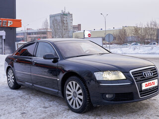 2004 Audi A8 Long II (D3), чёрный, 1400000 рублей, вид 4