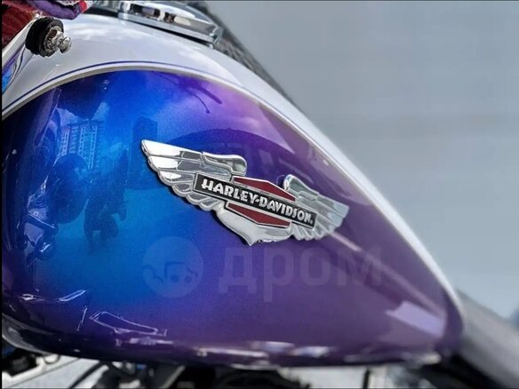 2010 Harley-Davidson Softail Deluxe, пурпурный, 1350000 рублей - вид 18