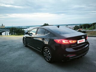 2017 Hyundai Elantra Sport VI (AD), чёрный, 1500000 рублей, вид 5