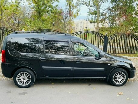 2016 Lada (ВАЗ) Largus I, чёрный, 630000 рублей, вид 5