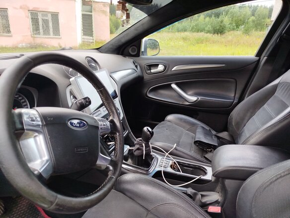 2007 Ford Mondeo IV, серебристый, 500000 рублей - вид 4