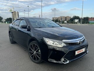 2015 Toyota Camry VII (XV50) Рестайлинг, чёрный, 2000000 рублей, вид 2