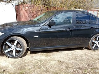 2010 BMW 3 серии 318i V (E90/E91/E92/E93) Рестайлинг, чёрный, 1150000 рублей, вид 2