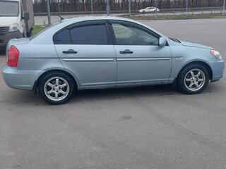 2007 Hyundai Verna II, голубой, 333333 рублей, вид 3