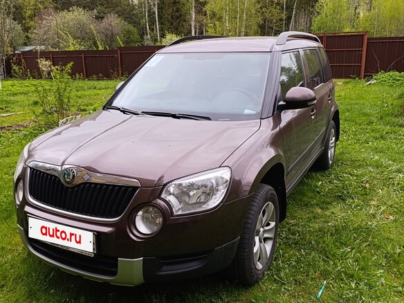 2013 Skoda Yeti I, коричневый, 1390000 рублей