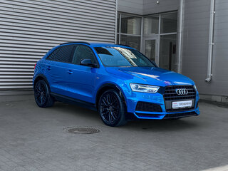 2017 Audi Q3 I (8U) Рестайлинг, голубой, 1987000 рублей, вид 3