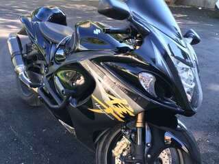 2015 Suzuki GSX 1300 R Hayabusa, чёрный, 1300000 рублей, вид 4