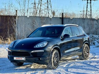 2010 Porsche Cayenne S II (958), чёрный, 1915000 рублей, вид 1
