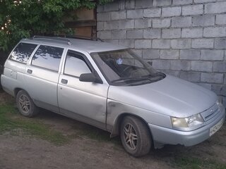 2001 Lada (ВАЗ) 2111, серебристый, 130000 рублей, вид 2