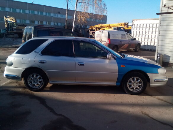 1999 Subaru Impreza, серебристый - вид 3