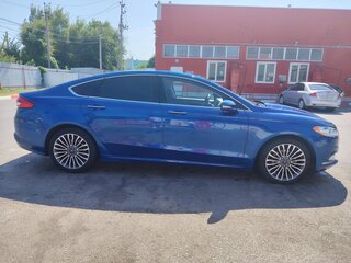2016 Ford Fusion (North America) II Рестайлинг, синий, 1200000 рублей, вид 4