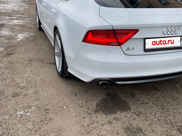 2014 Audi A7 I (4G), белый, 3000000 рублей - вид 4