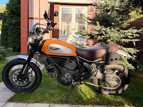 2016 Ducati Scrambler 800, жёлтый, 569000 рублей, вид 1