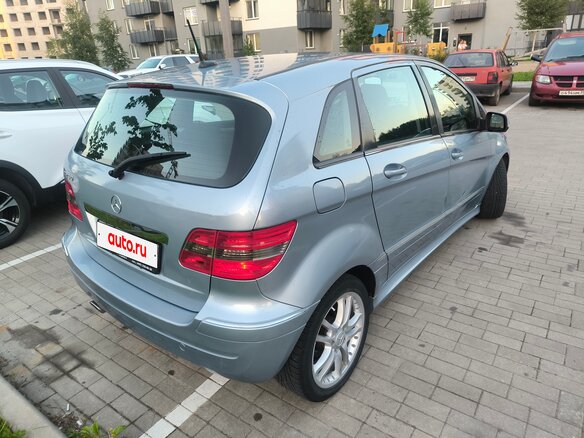 2008 Mercedes-Benz B-Класс 170 I (W245) Рестайлинг, голубой, 555000 рублей - вид 3
