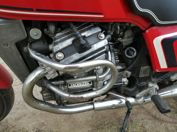 1984 Honda CX, красный - вид 5