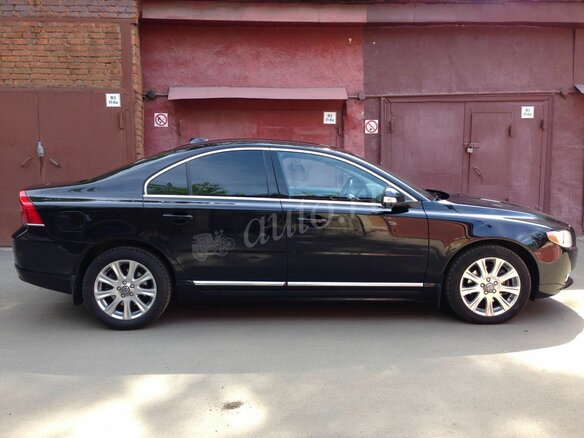 2011 Volvo S80, чёрный - вид 1