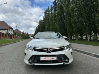 2017 Toyota Camry US Market VII (XV50) Рестайлинг, чёрный, 2810000 рублей, вид 4