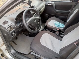 2001 Opel Astra G, серебристый, 310000 рублей, вид 4