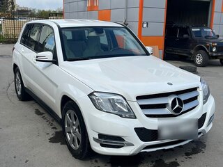 2014 Mercedes-Benz GLK-Класс 220 CDI I (X204) Рестайлинг, белый, 2800000 рублей, вид 2